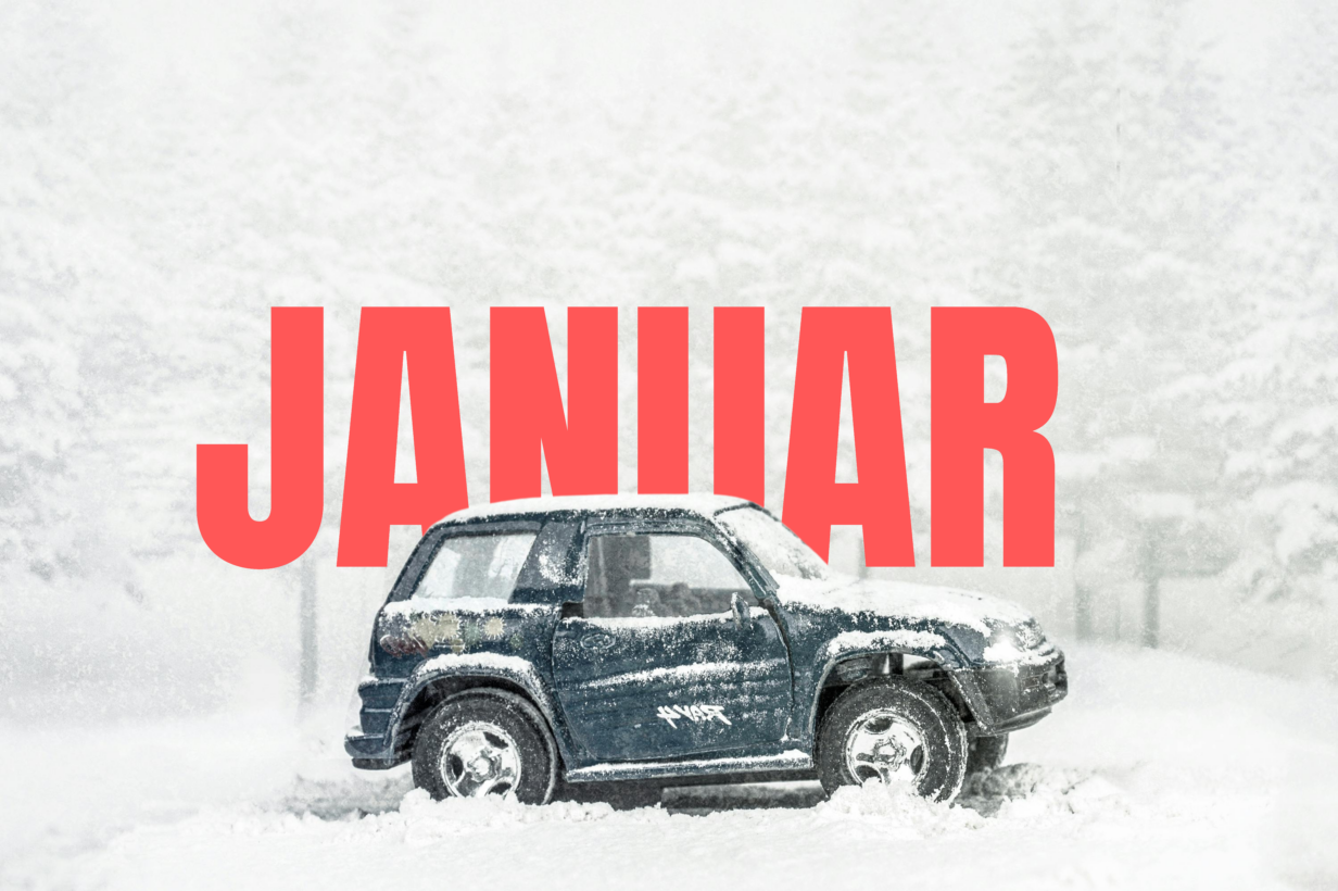 Monatsmotiv Januar bei der Fahrschule Grünwald in Vallendar – Fahrausbildung im Winter